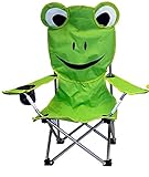 VMI Folding Chair for Kids, Frog Face [並行輸入品]