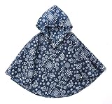 キーストーン ペイズリー ポンチョ キッズ ネイビー