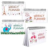 Copeflap ウィークリープランナー 週間 スケジュール帳 daily planner to do list ノート (4冊セット)