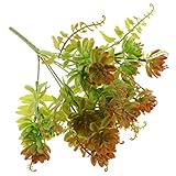 F Fityle 人工植物　ホーム　ウェディング　パーティー　装飾　多目的　全3種 - 赤と緑