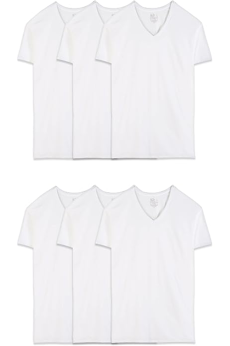 T-Shirt Short Sleeve Underwear - White 