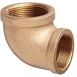 Everflow Supplies BRRL1004-NL 1 X 3/4-Inch Brass 90-Degree Reducing Elbow, Lead Free [並行輸入品]