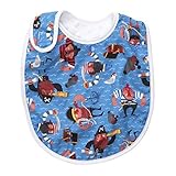 Baby Elephant Ears TUCK & TIDY Baby Bib (Baby Red Beard) by Baby Elephant Ears [並行輸入品]