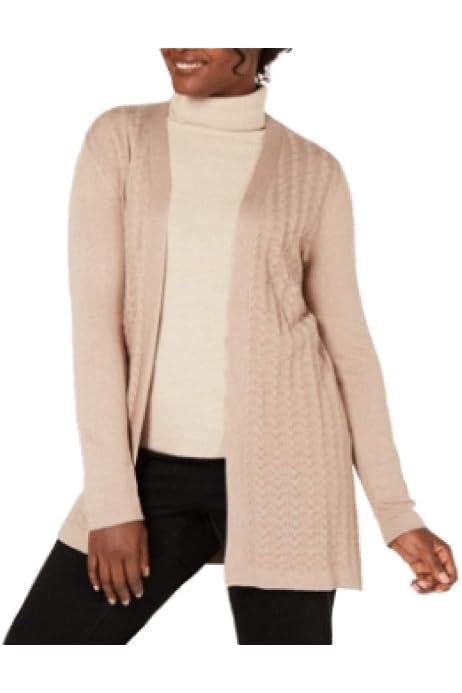 Karen Scott Petite Pointelle Duster 