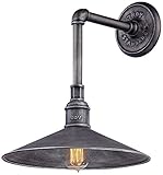 Troy Lighting Toledo 17"H 1-Light Outdoor Wall Light - Old Silver Finish [並行輸入品]