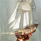 スケール 1/96 クラシックアンティーク船モデル構築キット 847 木製帆船 DIY ホビーボートギフト