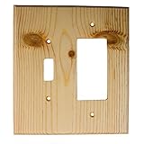 Sierra Lifestyles Traditional Switch Plate, Toggle/Rocker, Knotty Pine by Sierra Lifestyles
