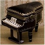 ★人気の小物入れ★ポタリー ミニ ケース （グランドピアノ）♪