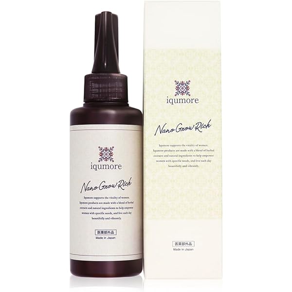 イクモア ナノグロウリッチ 3つ iqumore イクモアナノグロウリッチ3本セット 130ml