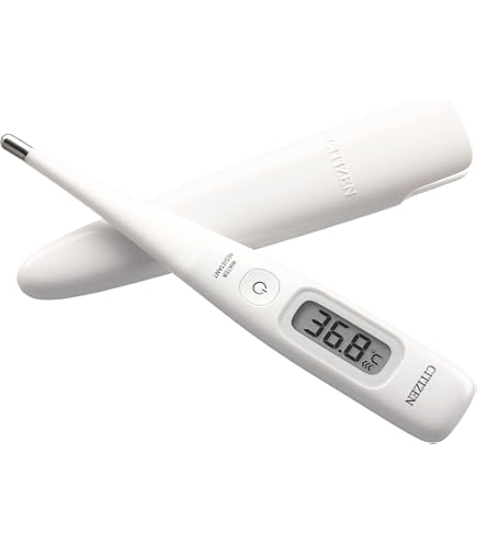 Amazon.co.jp: シチズン 電子体温計 実測式 わき・口中 CT422-E