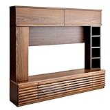 タンスのゲン ハイタイプ テレビボード 壁面収納 ブラウン 7102004600