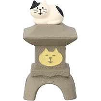 Amazon.co.jp: デコレコーポレーション コンコンブル concombre 灯籠猫