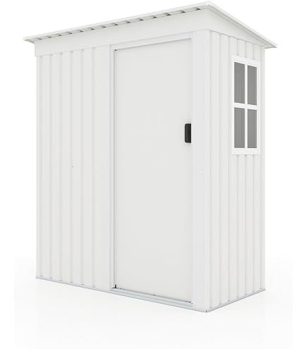 Amazon | 床板付 物置 屋外 大型収納庫 樹脂製 防水耐候 大容量3500L 