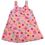 ミキハウスホットビスケッツ(MIKIHOUSE HOTBISCUITS) ポップなお花 キャビットちゃんワンピース水着 120cm・ピンク（08）