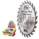 IVY Classic 36105 Swift Cut Plus 7-1/4-Inch 24 Tooth Carbide Circular Saw Blade with 5/8-Inch Diamon
