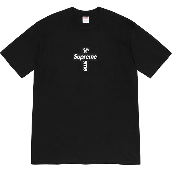Amazon | Supreme Cross Box Logo Tee クロスロゴ tシャツ メンズ 半袖 