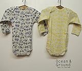 OCEAN&GROUND（オーシャンアンドグラウンド） ボディーシャツ CYCLING (70-80) 80,MS マスタード