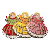 Magnetic maze (Small) - [カラーはランダム発送] 磁石迷路（小） 子供の手の筋肉の発達と 認知力の発達 (Girl)