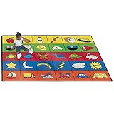 Joy Carpets Kid Essentials Early Childhood Categories Rug Multicolored 7'8 x 10'9 [並行輸入品]