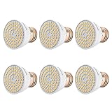 Ruanyi （6PCS）E27 / E26 7W 600-700LM 72LED 2835SMDウォームホワイトクールホワイトナチュラルホワイトLEDスポットライトAC 110-130V ( 色 :