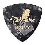 TAKAMINE P1B HEAVY 1.0mm セルロイド トライアングルピック×10枚