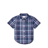 ポロ ラルフローレン プレイドコットン・ポプリン半袖シャツ[マルチ](男の子12～24か月用)18Mサイズ [並行輸入品]
