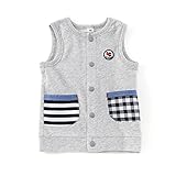 La Chiave (ラ キエーベ ) ベスト (80～130cm) キムラタンの子供服 (53269-181a) グレー 130
