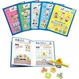 nobrand パッコロリン　知育プレイブック５冊セット（４歳～） キッズ その他 (77465)