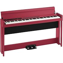 Amazon | KORG コルグ 電子ピアノ 88鍵盤 C1 Air RD レッド 赤 日本製 
