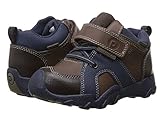 [ペディペド] pediped メンズ Justin Flex (Toddler/Little Kid/Big Kid) ベビーシューズ Brown 36 (US 4-4.5 Big Kid)(22.