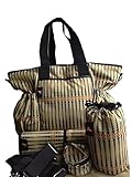 House of Botori Kaira Diaper Tote Bag, Skipper Sand