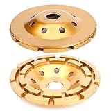 高速研削・長寿命 ダブル刃のカップサンダー ダイヤモンドブレード ダイヤモンドドライカップ 115mm/125mm/180mm