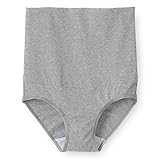 マタニティ腹巻付きショーツ　　杢グレー　サイズ:マタニティM