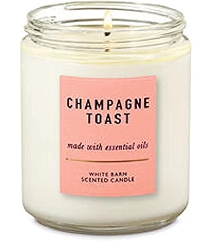 Amazon.co.jp: Bath & Body Works、White Barn 3芯キャンドル