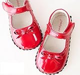 [ペディペド] pediped オリジナルズ Isabella イザベラ - ファーストベビーシューズ レッド M (12-18 mos) 【並行輸入】