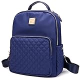 MILA BORSA リュック レディース マザーズバッグ ママバッグ ナイロン 撥水 防水 通勤 通学 大容量でも軽くて丈夫 (ブルー‐Btype)