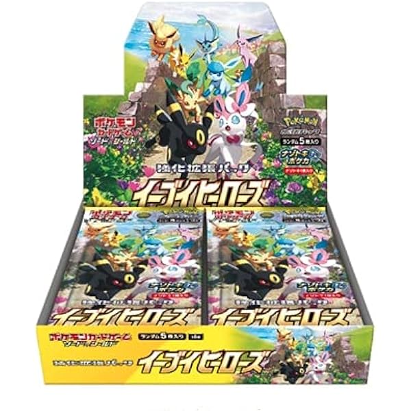 Amazon Co Jp ポケモンカードゲーム ソード シールド 強化拡張パック イーブイヒーローズ 12box ホビー 通販