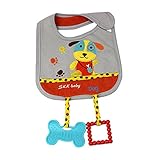 Lovoski かわいい　動物柄　コットン　赤ちゃん　摂食　ビブ　よだれかけ　唾液タオル　エプロン　快適　ポケットのデザイン　全22パターン - ＃8