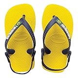 [ハワイアナス] ビーチサンダル ベビー・ブラジル・ロゴ havaianas ベビー・ブラジル・ロゴ 全6色 ブラジル製 国内正規品 (25/26（16.5cm）, 2197 シトラスイエロー)