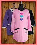 (ショコラ)chocola スラブパイル ハートチュニックワンピース 95cm ピンク