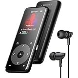 MP3プレーヤー AGPTEK Bluetooth5.1 mp3プレイヤー ウォークマン HIFI スピーカー搭載 内蔵8GB SDカード対応 128GBまで拡張可能 長再生時間 キーランプ 高コスパ FMラジオ ダイレクト録音対応 操作簡単 小型 