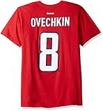 Alex Ovechkin Washington Capitalsレッド名前と番号Tシャツ M レッド