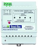 Leviton 124A00-1 Omni-Bus Power Supply Interface 2-Amp DIN Rail Module [並行輸入品]