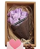 KIZAWA シャボンフラワー フレグランス ソープフラワー 枯れない花 石鹸花 花束 メッセージカード付き バレンタインデー ホワイトデー プレゼント ギフト 誕生日プレゼント 結婚祝い 結婚記念日