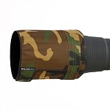 Rolanpro レンズフード 望遠レンズ折りたたみフード 適合するCanon Nikon Sony Sigma Tamron 200mm f/2、300mm f/2.8、400mm f/4、200-400mm f/4 SLR (S)-#6軍緑迷彩