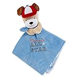 Plush Snuggle Buddy Baby Blanket – Puppy " All Star "