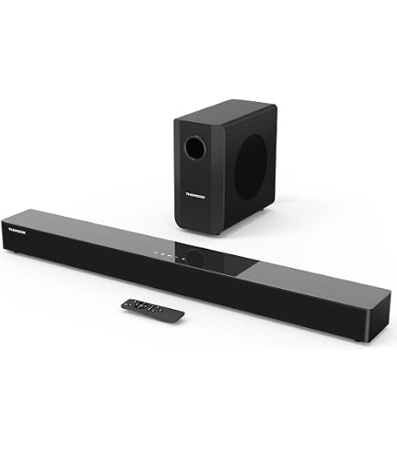 Amazon.co.jp: TCL 2.1ch サウンドバー ワイヤレスサブウーファー HDMI