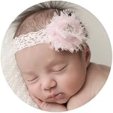 miugle新生児赤ちゃんレースヘッドバンドwith Bows