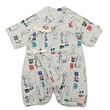 Ocean＆Ground Tropical Time　コンビ肌着 ブラック(BK) 60cm