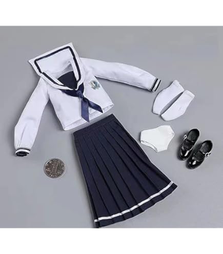Amazon.co.jp: cdtoys 1/6 フィギュア 女子高生学生服 JK服
